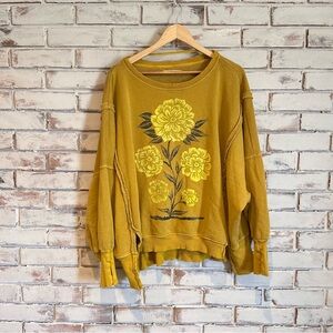 We the Free Camden Flower Graphic oversized sweatshirt